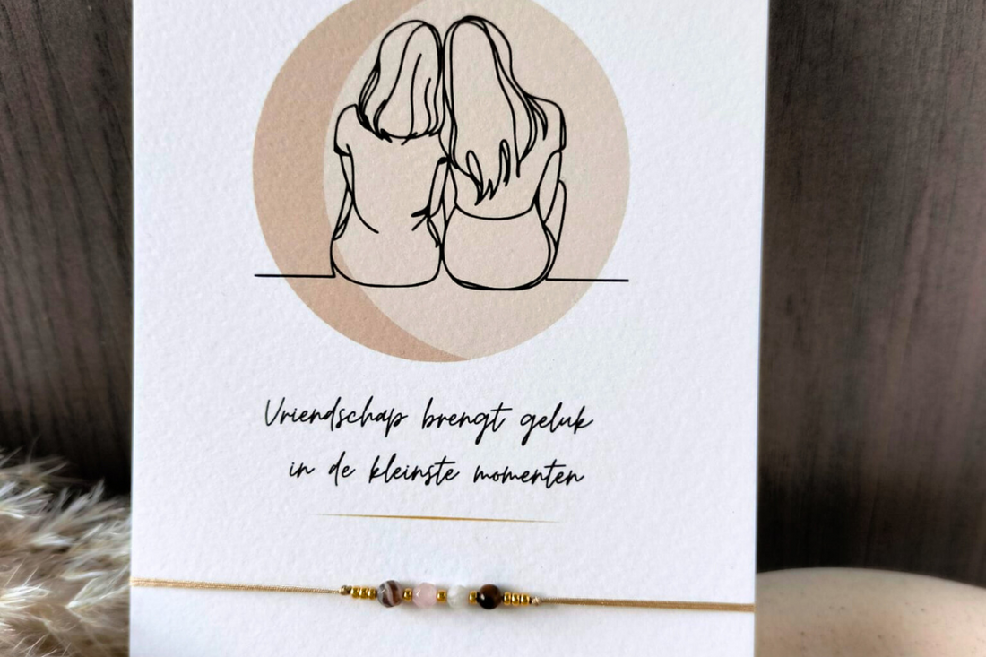 Op zoek naar een betekenisvol cadeau voor je beste vriendin? Ontdek het vriendschapsarmbandje van Zusdinnetje
