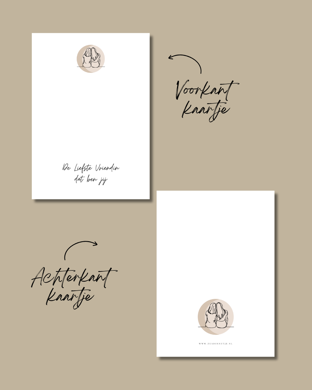 Sleutelhanger hartje – De liefste vriendin