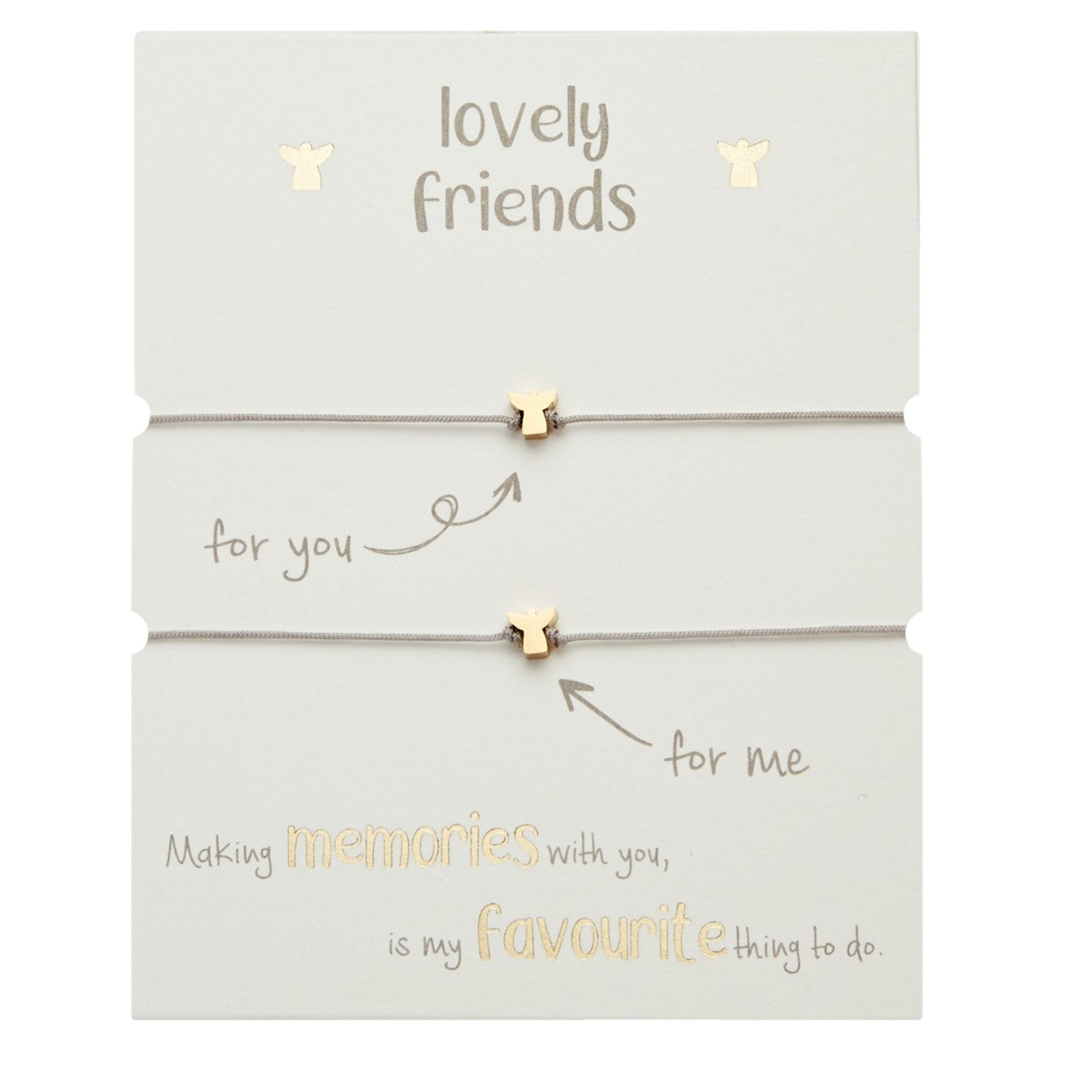Wish Bracelet Lovely Friends – Vier Jullie Bijzondere Band