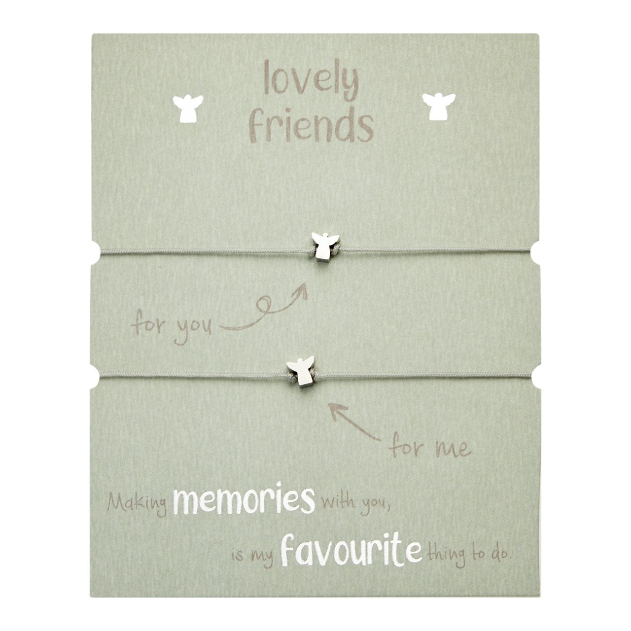 Wish Bracelet Lovely Friends – Vier Jullie Bijzondere Band