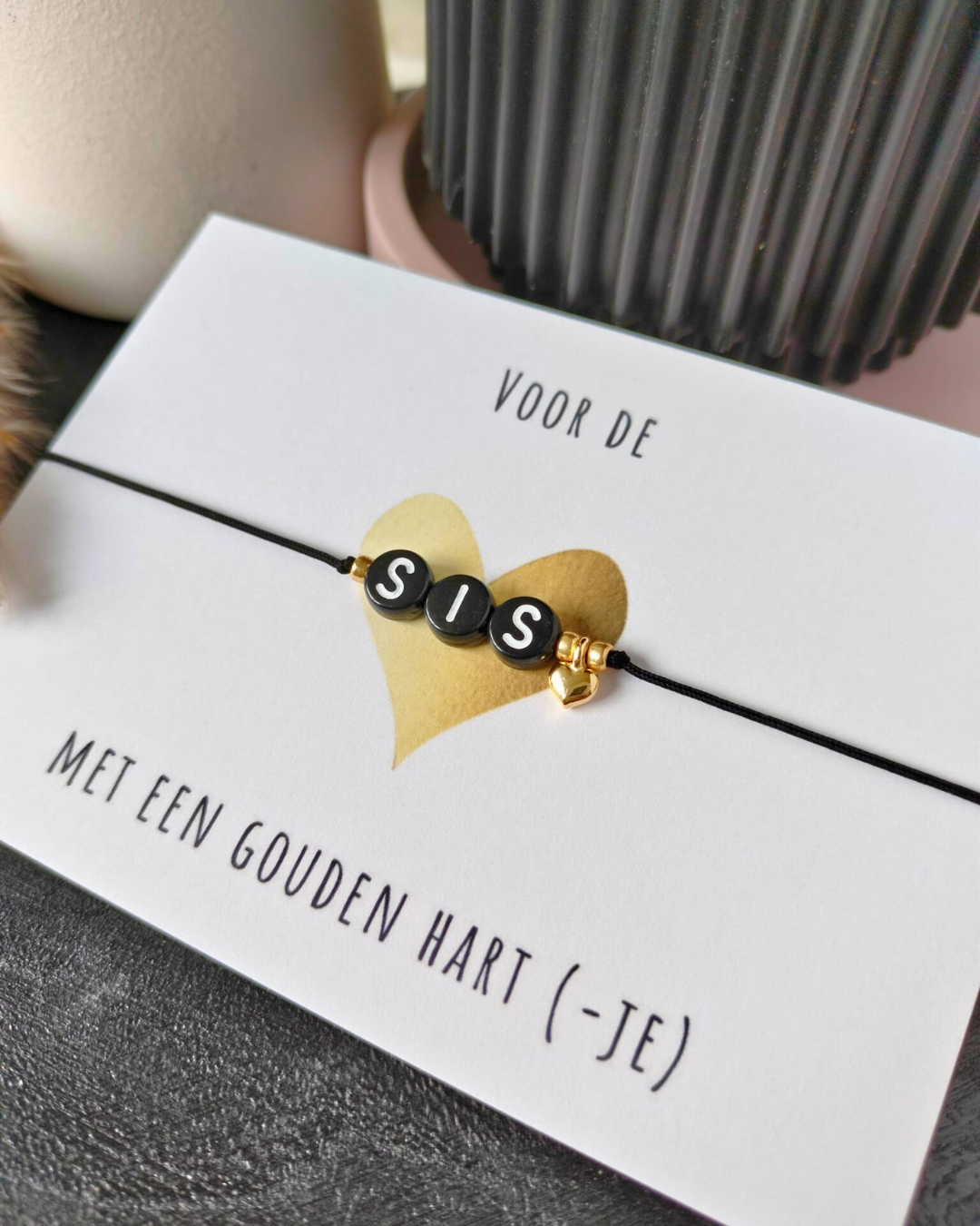 Wish Bracelet – Zus Met Een Gouden Hartje