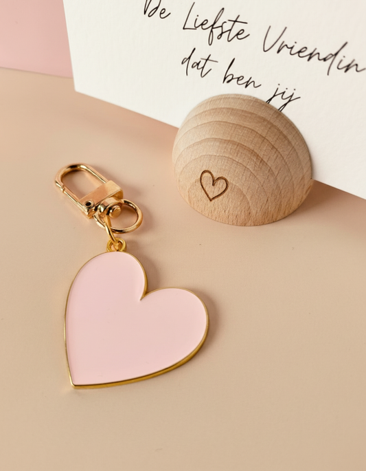 Sleutelhanger hartje – De liefste vriendin